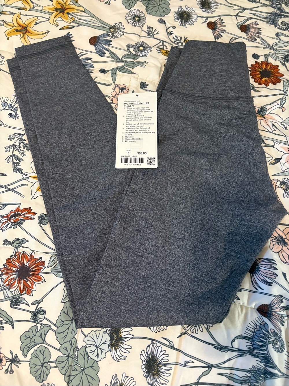 Women’s High-Rise Performance Legging - Gray 28” Inseam